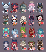 October Gacha Adopts