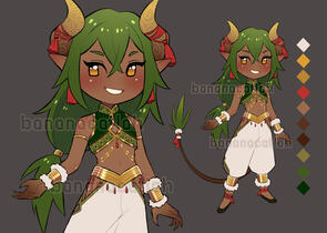 Solo Adopt #5 "Dragon Tiefling"
